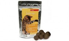 Bolo via Bocconcini appetibili per l'eliminazione dei boli di pelo nel gatto -40g -20 bocconcini