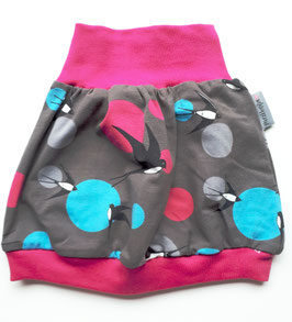 Rock "Schwalben" grau-pink