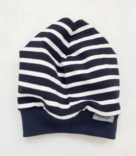 Beanie "Streifen" marine