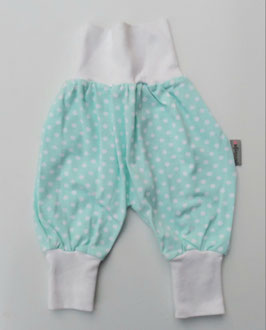 Pumphose "Punkte" mint