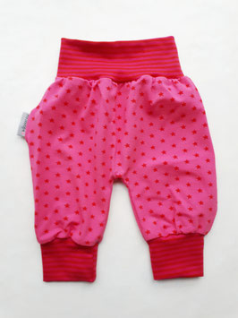 Pumphose "Sterne" pink