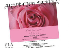 Gutschein Armband Design All In Samstag Workshop mit Code