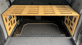 VW Caravelle - Heckablage aus Bambus