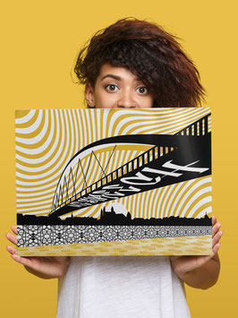 Hoge Brug Artprint
