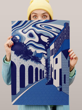 Lang Grachtje Artprint