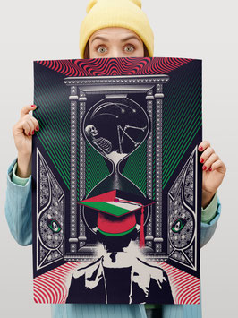 Gaza Hourglass Artprint