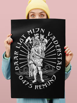 Sjtuf Black Artprint