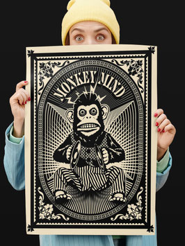 Monkey Mind Artprint