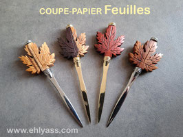 Coupe-papier / ouvre-lettre Feuilles des 4 saisons