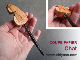 Coupe-papier / ouvre-lettre Chat