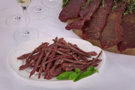 Alpstein Jerky geschnitten