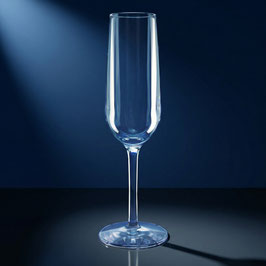 Champagner Glas 0.1l SAN geeicht