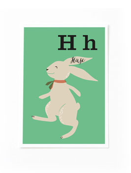 SALE - H wie Hase