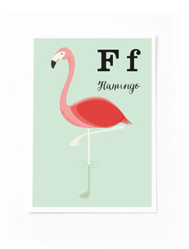 SALE - F wie Flamingo