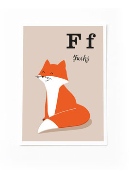 SALE - F wie Fuchs
