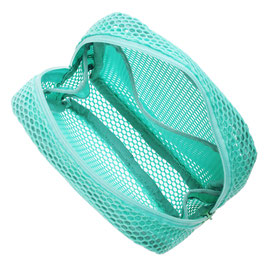 Mesh Zip Pouch - Mint