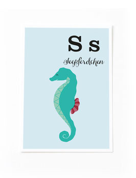 SALE - S wie Seepferdchen