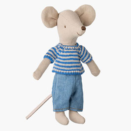 Maileg Strickpullover und Hose, Großer Bruder Maus