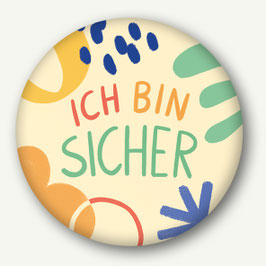 Magnet Ich bin sicher