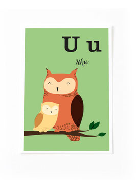 SALE - U wie Uhu