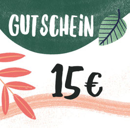 Gutschein 15 €