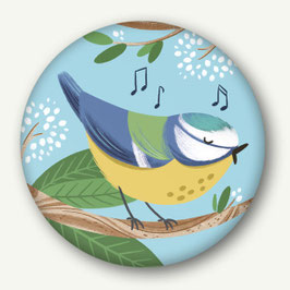 Magnet Blaumeise - blau