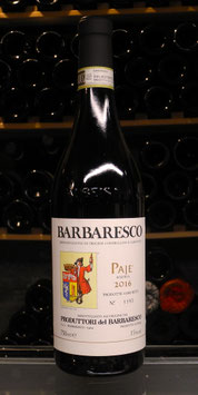 PRODUTTORI DEL BARBARESCO Pajè Riserva 2016