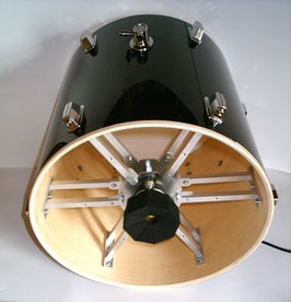 16″ bass drum trigger system for 6 lugs