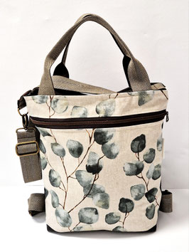 3in1 Bag Grösse M Oilskin / Eukalyptus