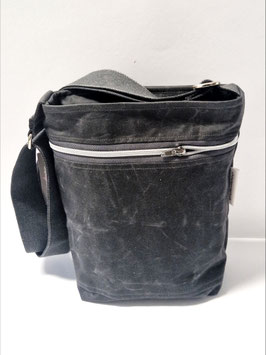 Tasche klein Oilskin grau