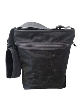 Tasche klein Oilskin grau