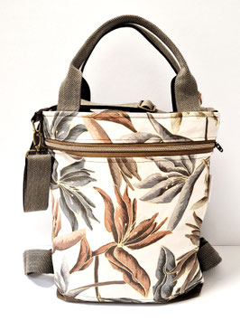 3in1 Bag Grösse M Oilskin / grosse Blüten Dänemark