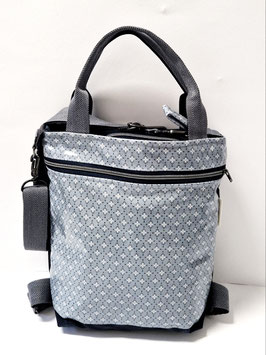 3in1 Bag Grösse M Oilskin / Yasmine dusty blue