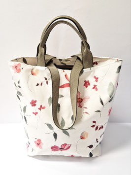 Shopper / Einkaufstasche Blumen Ainara