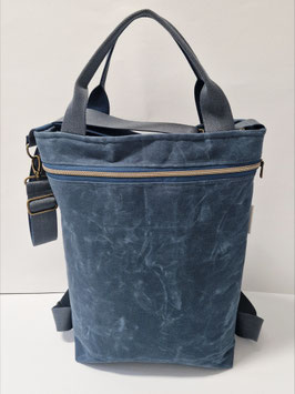 3in1 Bag Grösse L Waxed Canvas dusty blue