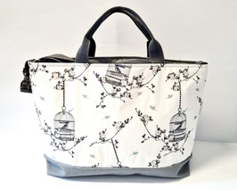 Badetasche/Weekender Birdcage