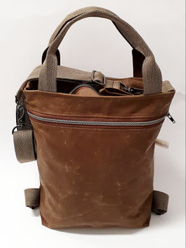 3in1 Bag Grösse M Oilskin antique