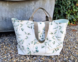 Badetasche XL Softwachstuch Blätter