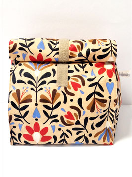 Lunchbag / Wetbag gross Blumen Folktale