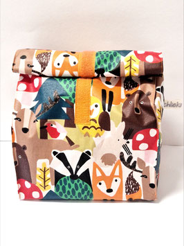 Lunchbag / Wetbag gross Waldtiere