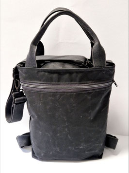 3in1 Bag Grösse M Oilskin grau