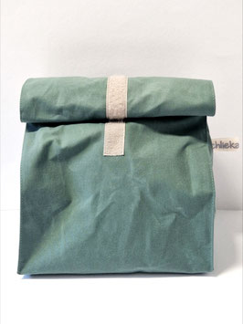 Lunchbag / Wetbag gross Dry Oilskin icegrün