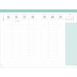 Quo Vadis Kalender 2027 Minister COLOR - 16x24cm