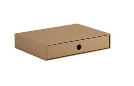 Rössler S.O.H.O. Recyclingpapier Kraft - Schubladenbox