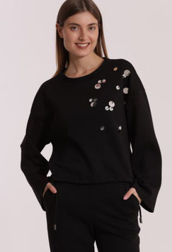 FELPA IN NEOPRENE CON PAILLETTES