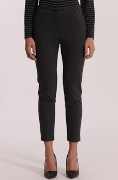 PANTALONE SIGARETTA IN PUNTO MILANO - 911 grigio scuro