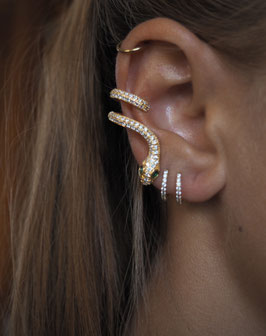 Ear cuff serpientes