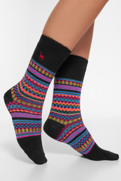 Alpaka Premium Socken COLORIDO aus Baby Alpaka