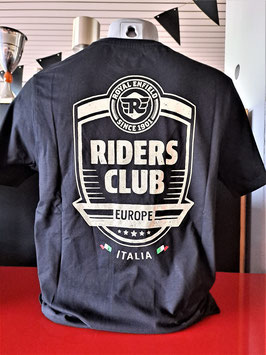 T-Shirt uomo Royal Enfield Rider Club nero RLATSO23001