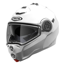 DROID metal white Caberg casco apribile-modulare